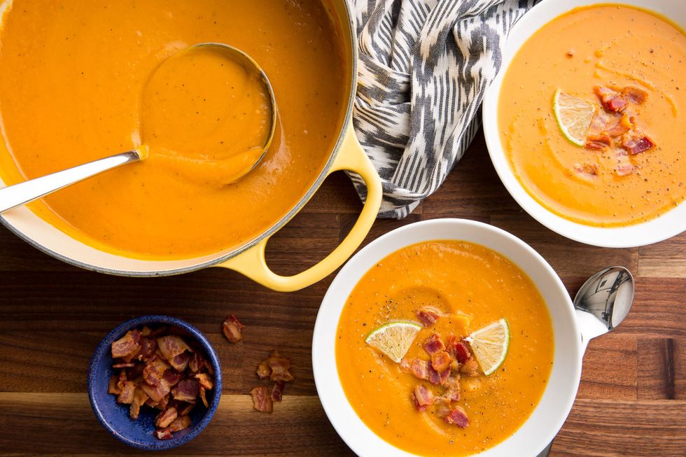 Bacon Sweet Potato Soup for a Comforting Meal