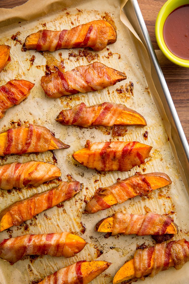 Bacon-Wrapped Sweet Potato Fries