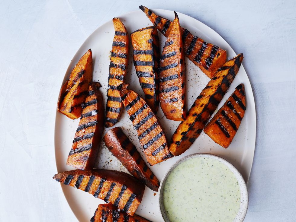 Tasty Grilled Sweet Potatoes