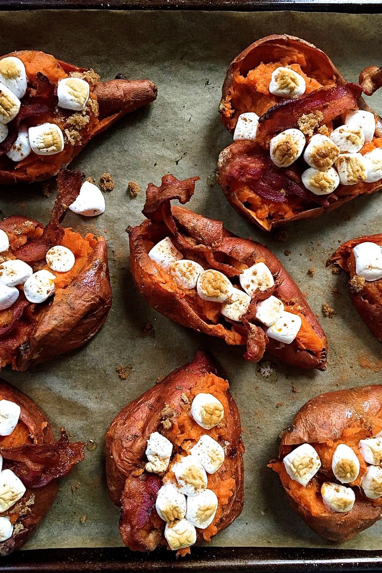 Bacon Candied Sweet Potatoes