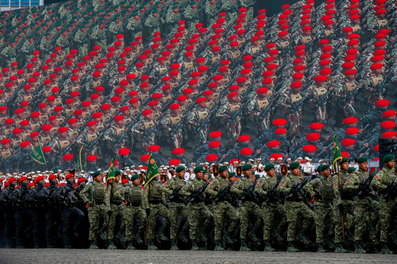 Semarak HUT TNI Ke-80 Di Monas