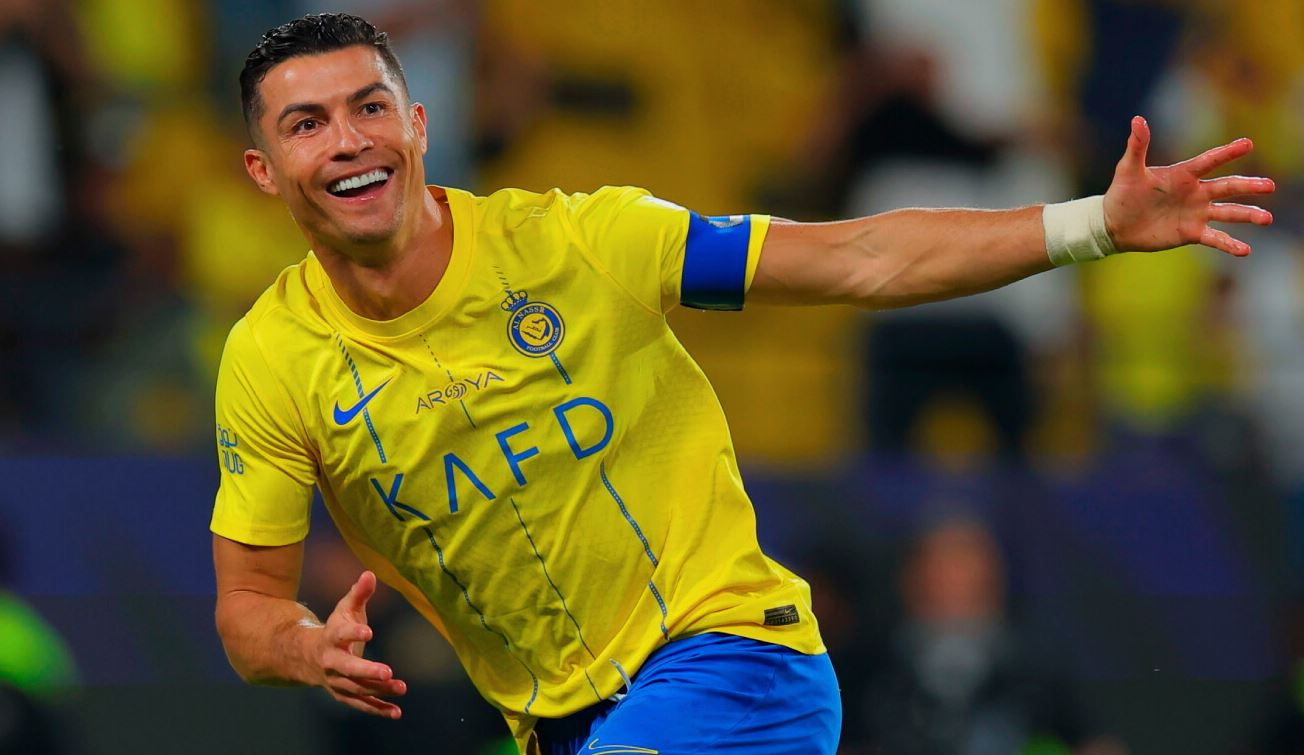 CR7 Cetak Dua Gol Bawa Al Nassr Menang