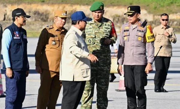 Prabowo Respons Penanganan Bencana